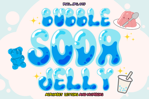 Bubble Soda Jelly Color Font: A Fizzy Design Revolution