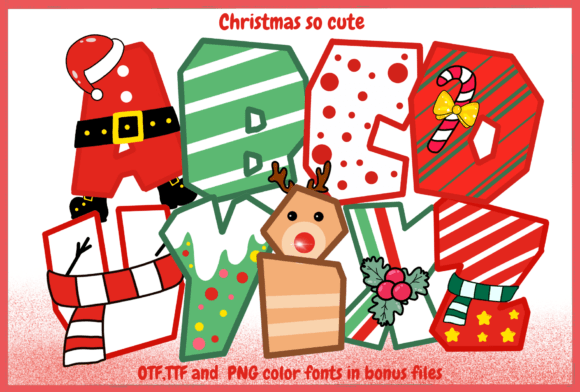 Christmas So Cute: A Playful Font for Festive Design