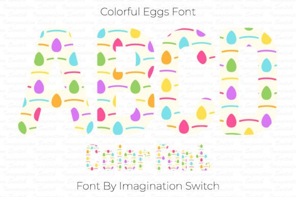 Colorful Eggs: A Typographic Feast for the Eyes