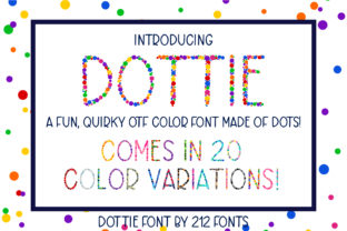 Dottie: The Quirky Dot Font for Creative Designers