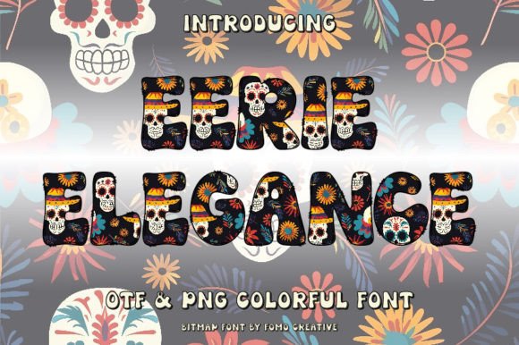 Eerie Elegance: The Font with a Visual Pulse