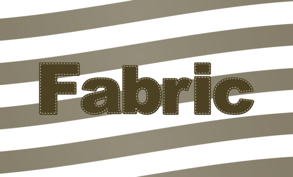Fabric: Weaving Texture into Typography with Uzairr