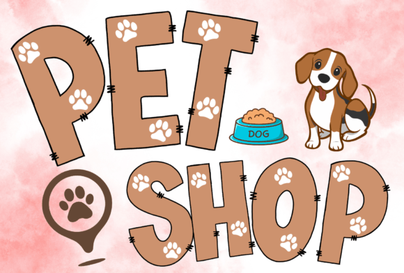 Pet Shop: A Playful Typeface for Animal-Centric Design