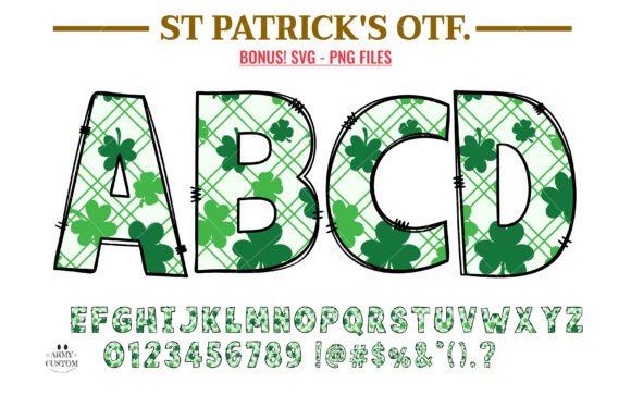 St. Patrick's Day Shamrock Plaid: Design Your Festive Graphics