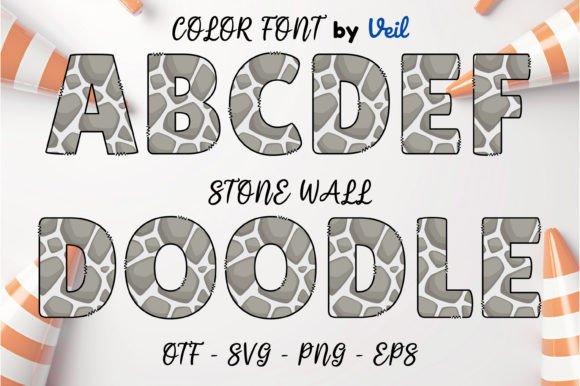 Stone Wall: A Whimsical Font for Creative Branding