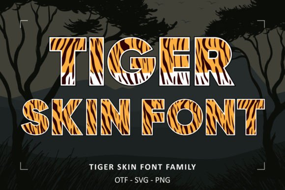 Unleashing Wild Design: The Tiger Skin Font Phenomenon