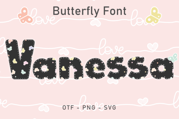 Vanessa: The Sweet Color Font for Modern Design